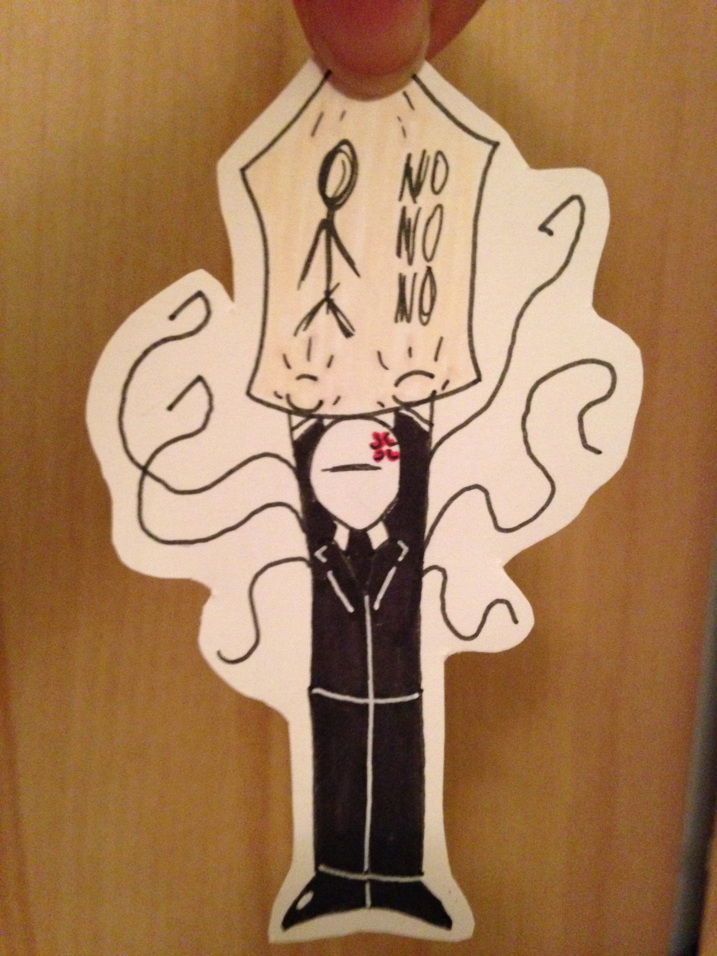 Slenderman paper child