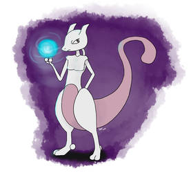 Mewtwo bein a boss