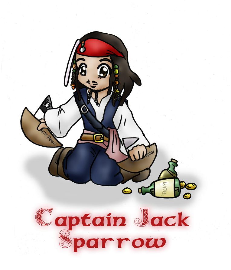 Chibi Captain Jack Sparrow