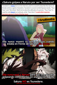 Sakura NO es Tsunedere