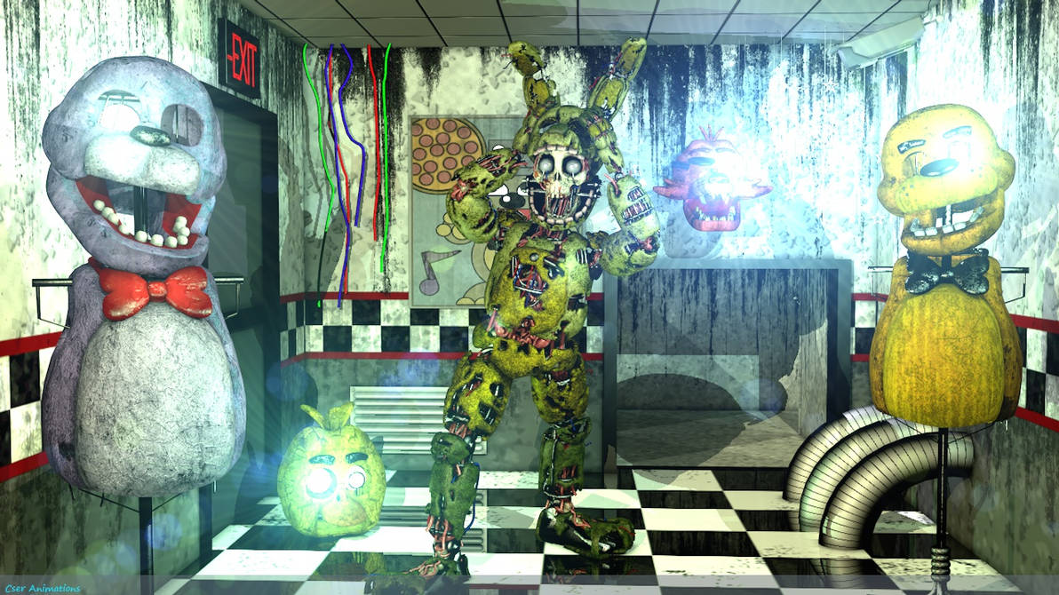 -springtrap- by CserAnimations on DeviantArt