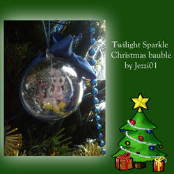 MLP Twilight Sparkle Christmas bauble