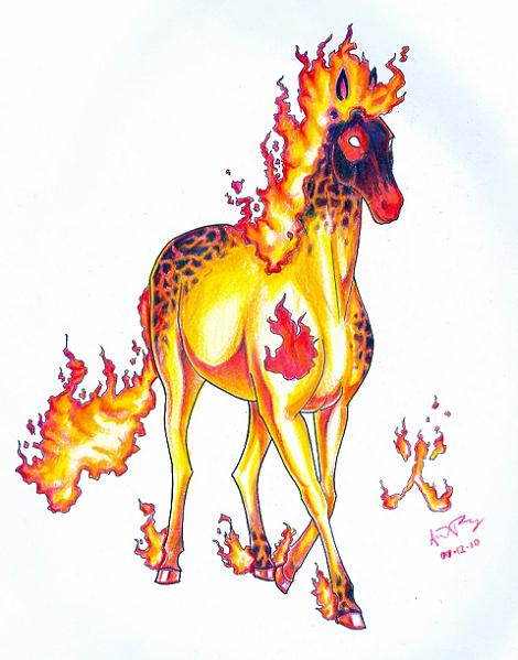 Elemental Equine -Fire-