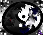 .:CE:. Yin and yang by NightBlueMoon