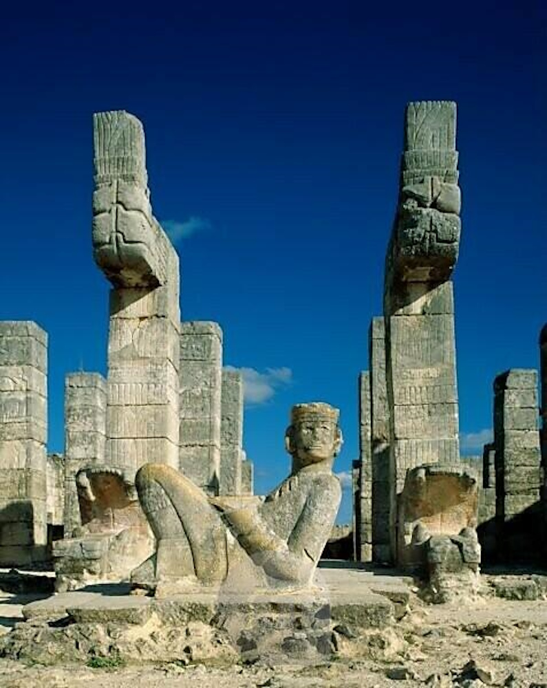 Chichen Itza, Temple of Warriors, Chac Mool Statue by AndiraX on DeviantArt