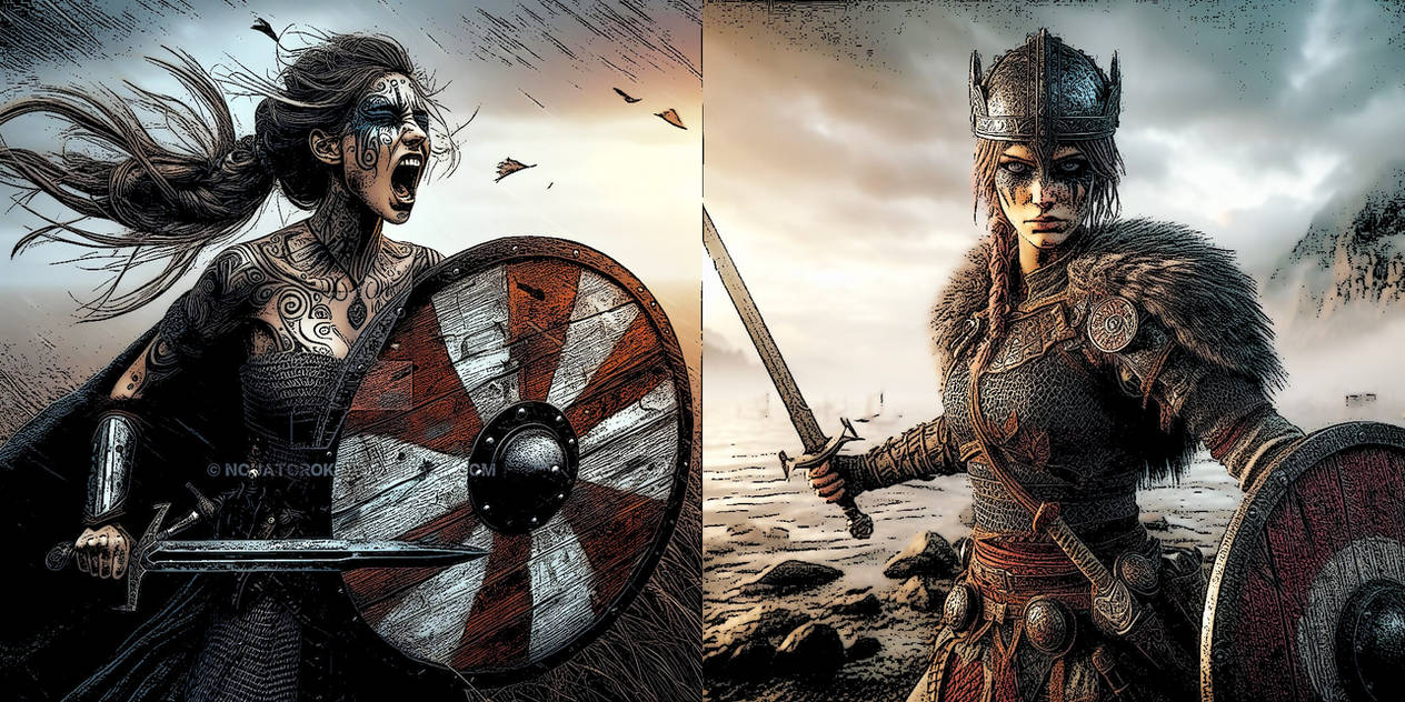Shieldmaiden Rune Viking Shieldmaiden by AndiraX on DeviantArt