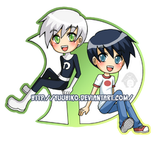 Keychain- Danny Phantom