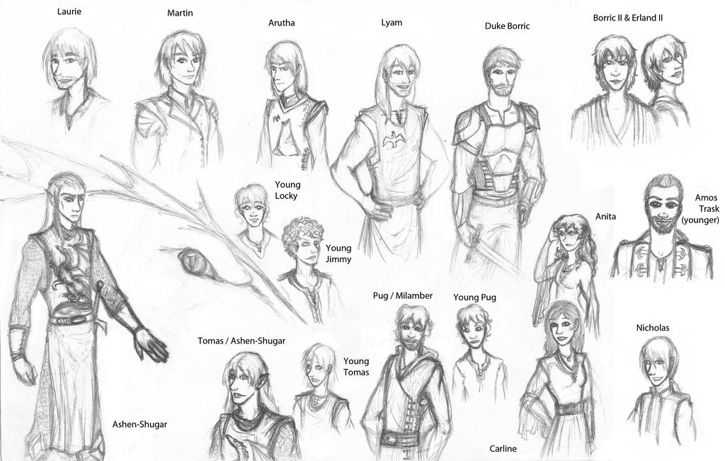 Riftwar Characters by MysticMenace on DeviantArt