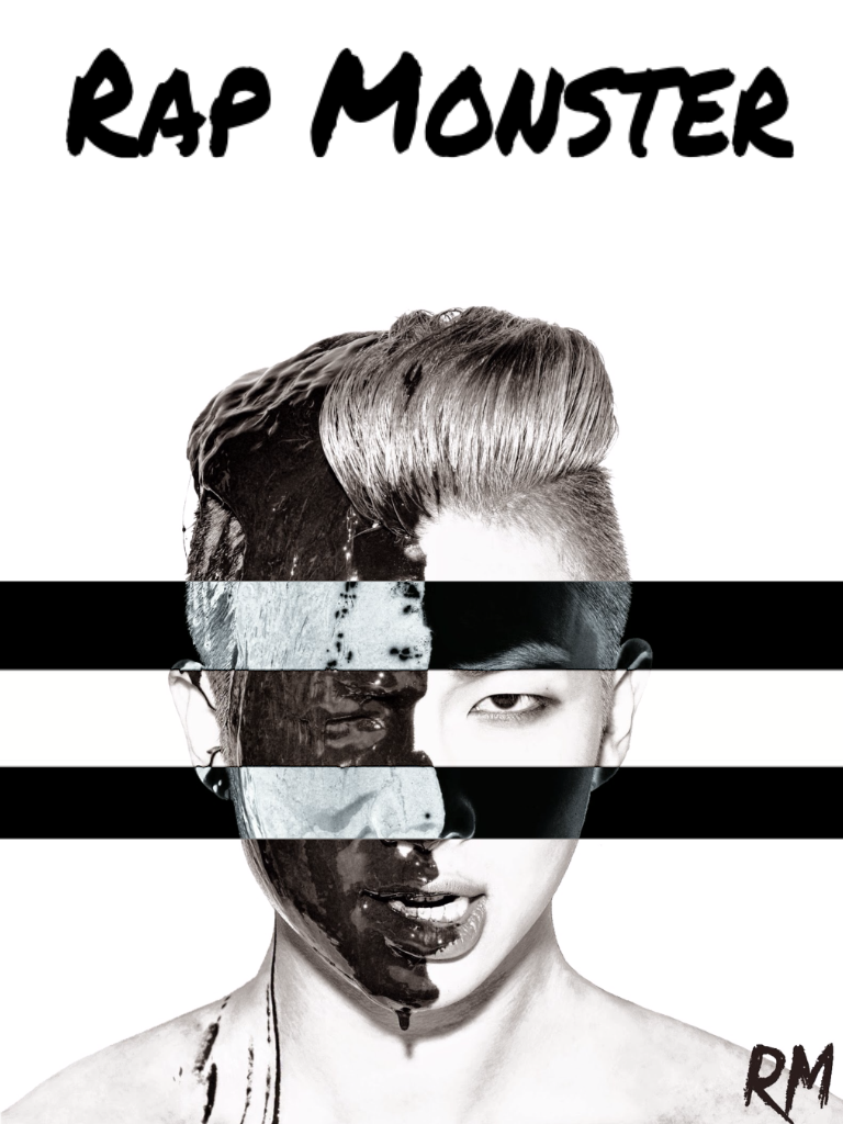 Rap Monster BTS Wallpaper Edit by