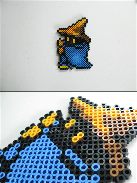 Final Fantasy 1 Black Mage casting-bead sprite