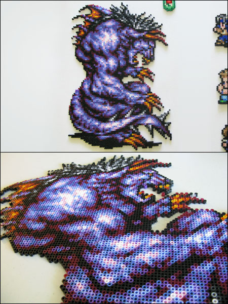 Final Fantasy 6 Behemoth bead sprite