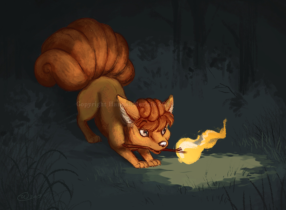 Vulpix - Little Lost Flame