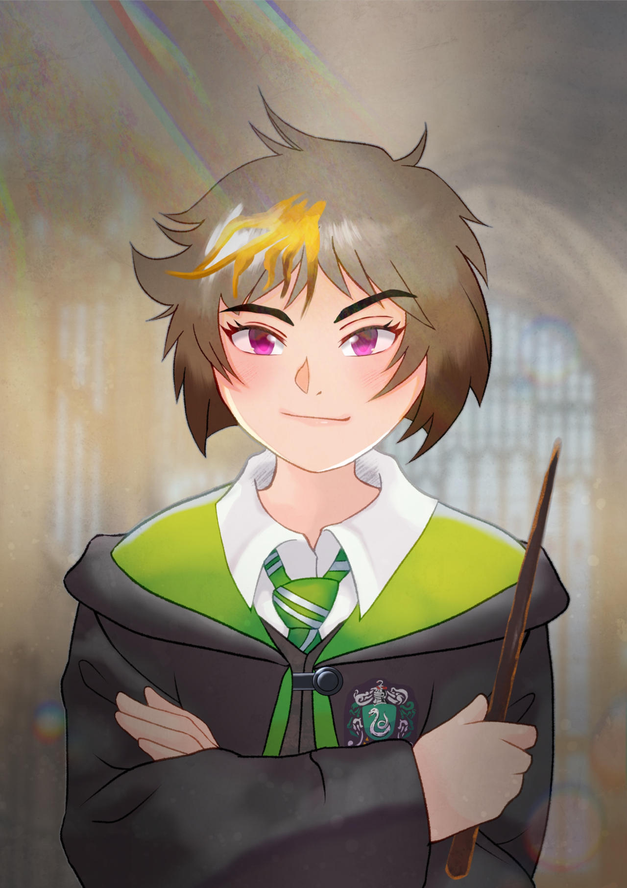 Merula Snyde(Hogwarts) by natsukijun07 on DeviantArt