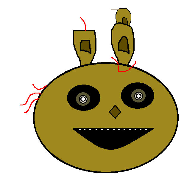 Springtrap Face by Tem-Village on DeviantArt