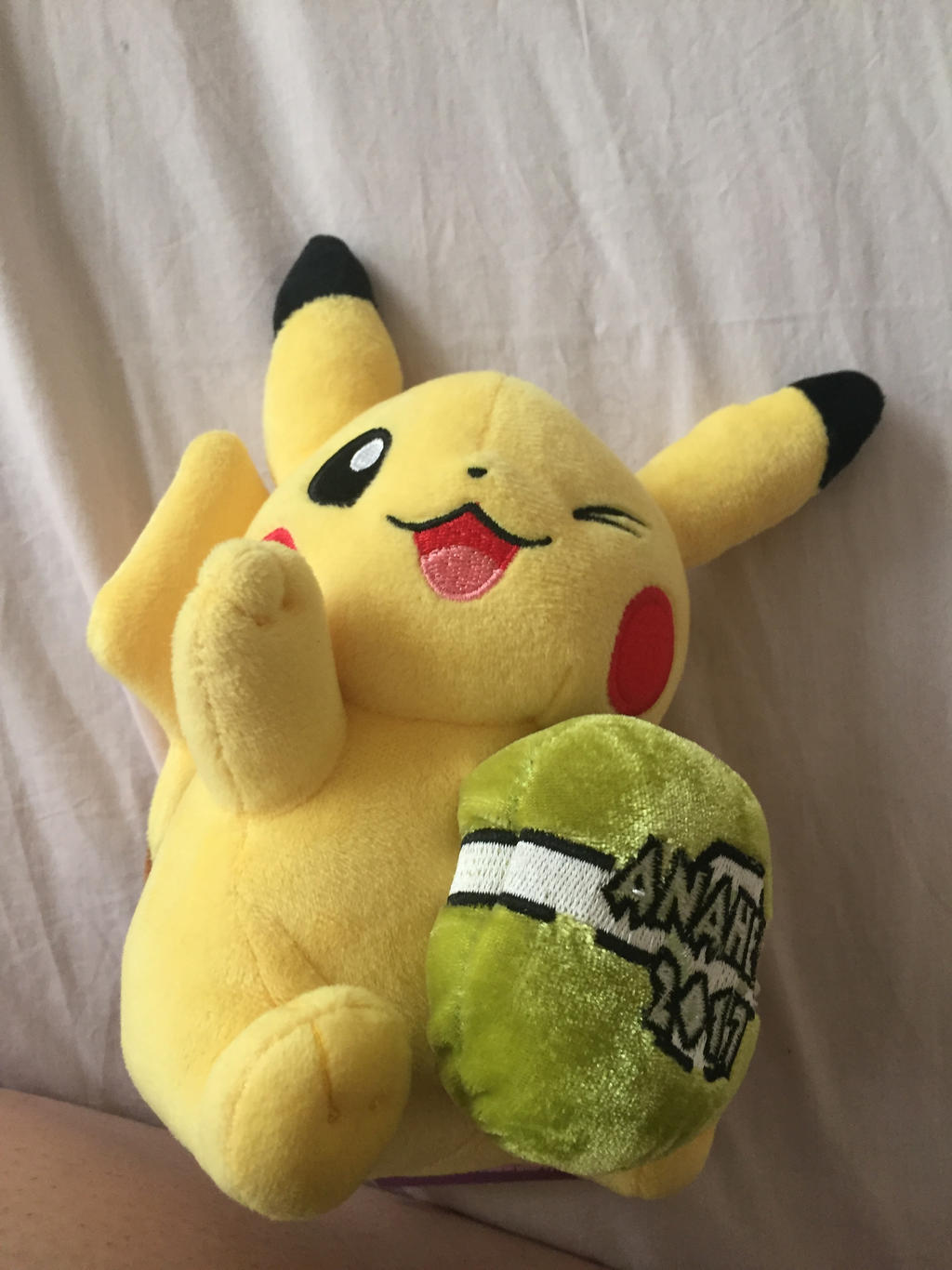 Pikachu Tem Pikachu Plushie by Tem-Village on DeviantArt