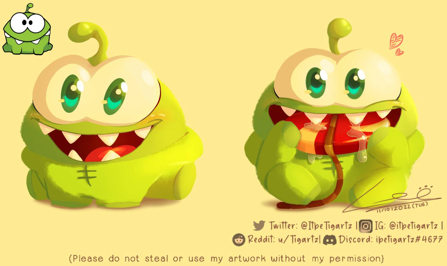 Om Nom Cut the Rope 3 by zigzinha on DeviantArt, cut the rope 3