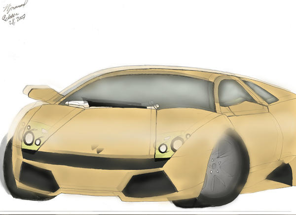 Yellow Car by flamable77 on DeviantArt