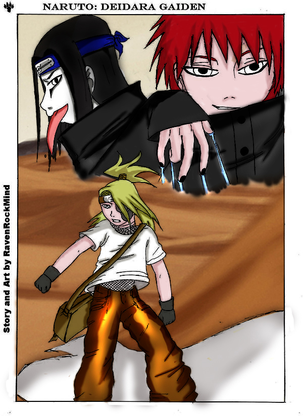 Deidara Gaiden Cover