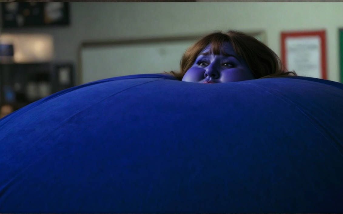 Please, Hel- Mmph!!! - Made via Spherify.ai by InflatorDude on DeviantArt