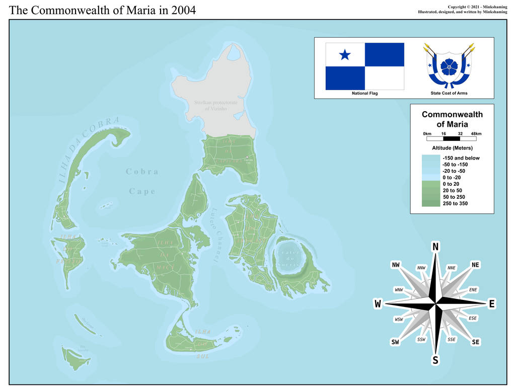 Map of the Commonwealth of Maria by Minkshaming on DeviantArt