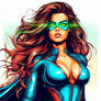 woman super hero Ray