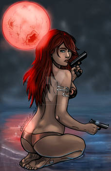 The Rise of Red Moon Pinup