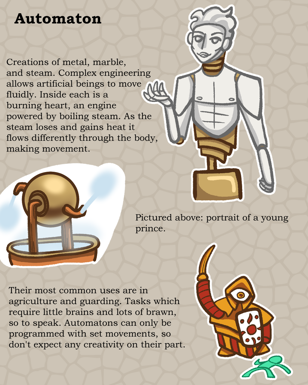 Bestiary - Automaton by Dwoll on DeviantArt