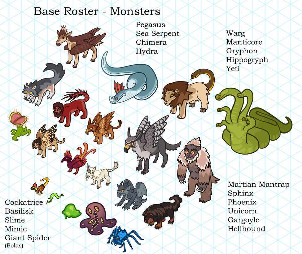 Monster Hopper Isometric Monsters by Dwoll on DeviantArt