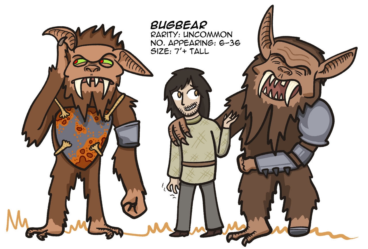 Bugbear Windows Monster Manual 31 - Bugbear by Dwoll on DeviantArt