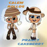 Sugar Rush OCs - Calem Rollog and Prancy Cakeberry