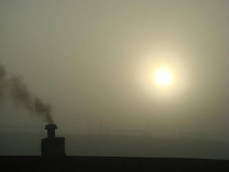 Fog behind my window