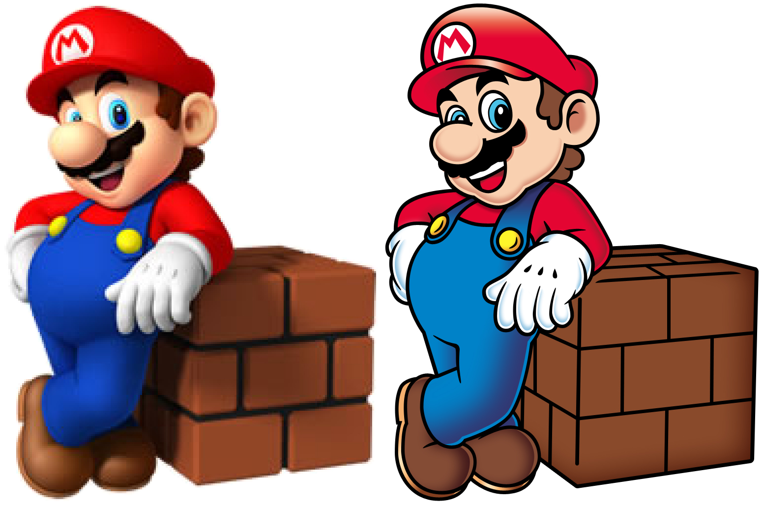 Super Mario Characters 79221 Vector Art at Vecteezy