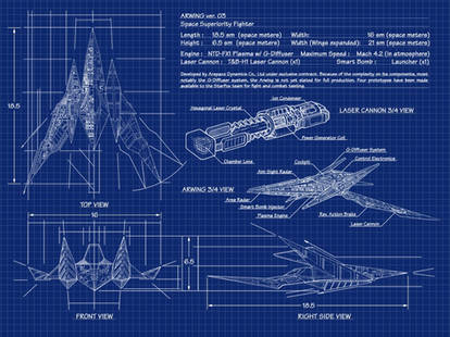 Arwing Wallpaper