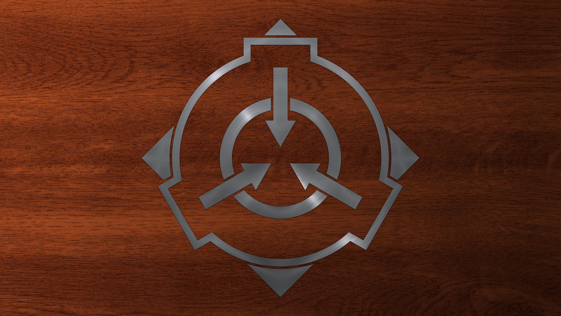 SCP Desk Wallpaper - Inlaid Metal - Silver (4k) by CalicoStonewolf on ...