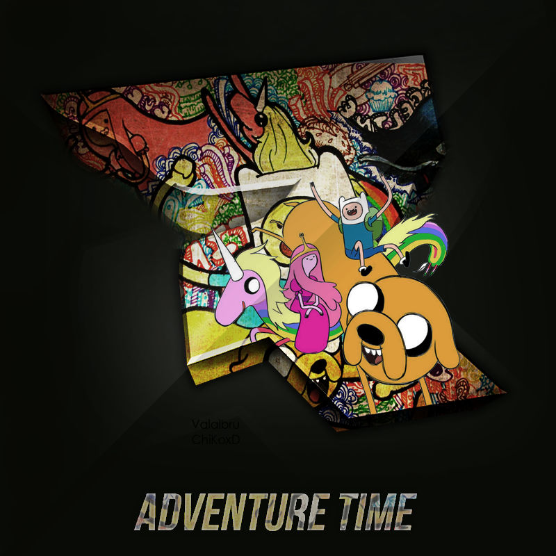 Adventure Time Deviantart Intro Adventure-Time-Default by BrinkHI on DeviantArt