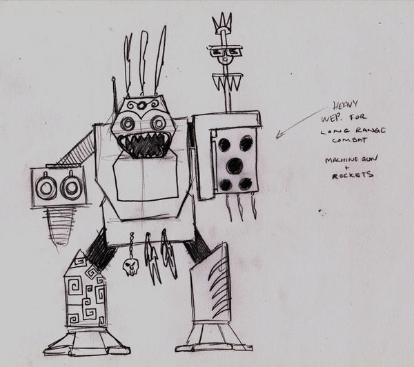 aztec mech2 by conceptheim on DeviantArt