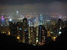 Hong Kong at night