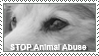 Stop Animal Abuse Stamp by pillze69