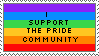 Support Pride Stamp