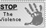 Stop Violence Stamp