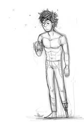 RANDOM SHIRTLESS HICCUP