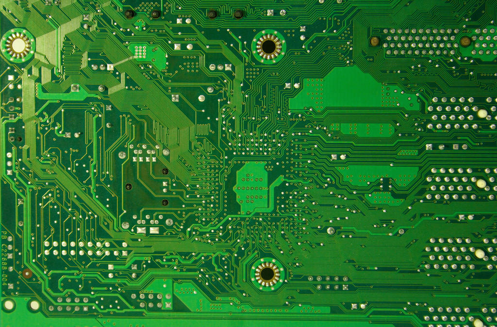 computer Texture Motherboard tech Circut green by TextureX-com