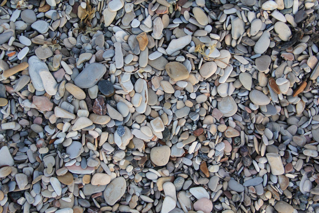 Ground texture rocks close up beach surface le