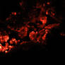 Fire Texture Dark Wallpaper Minimal Black Glow Red