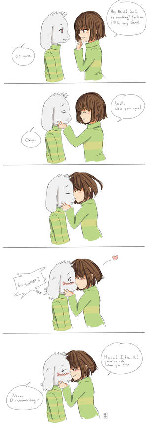 chara and asriel