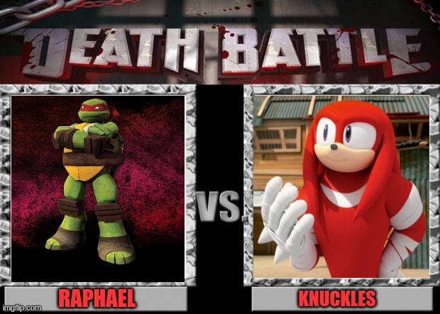 Knuckles Vs Raphael Raphael vs Knuckles by tmntfan2020 on DeviantArt
