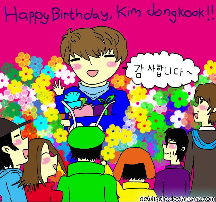 Happy Birthday, Kim Jongkook!! by dewilacie on DeviantArt Happy Birthday, Kim Jongkook!! by dewilacie on DeviantArt