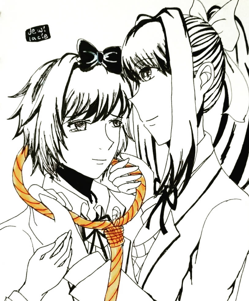 This Rope Is Suit For You, Sayori! by dewilacie on DeviantArt