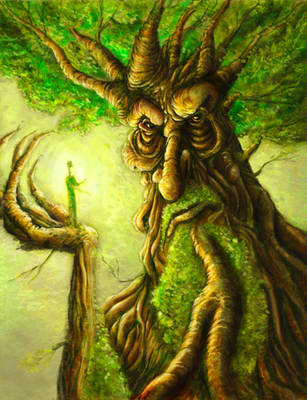 Treebeard sketch card