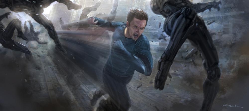 Avengers Age of Ultron Quicksilver concept art